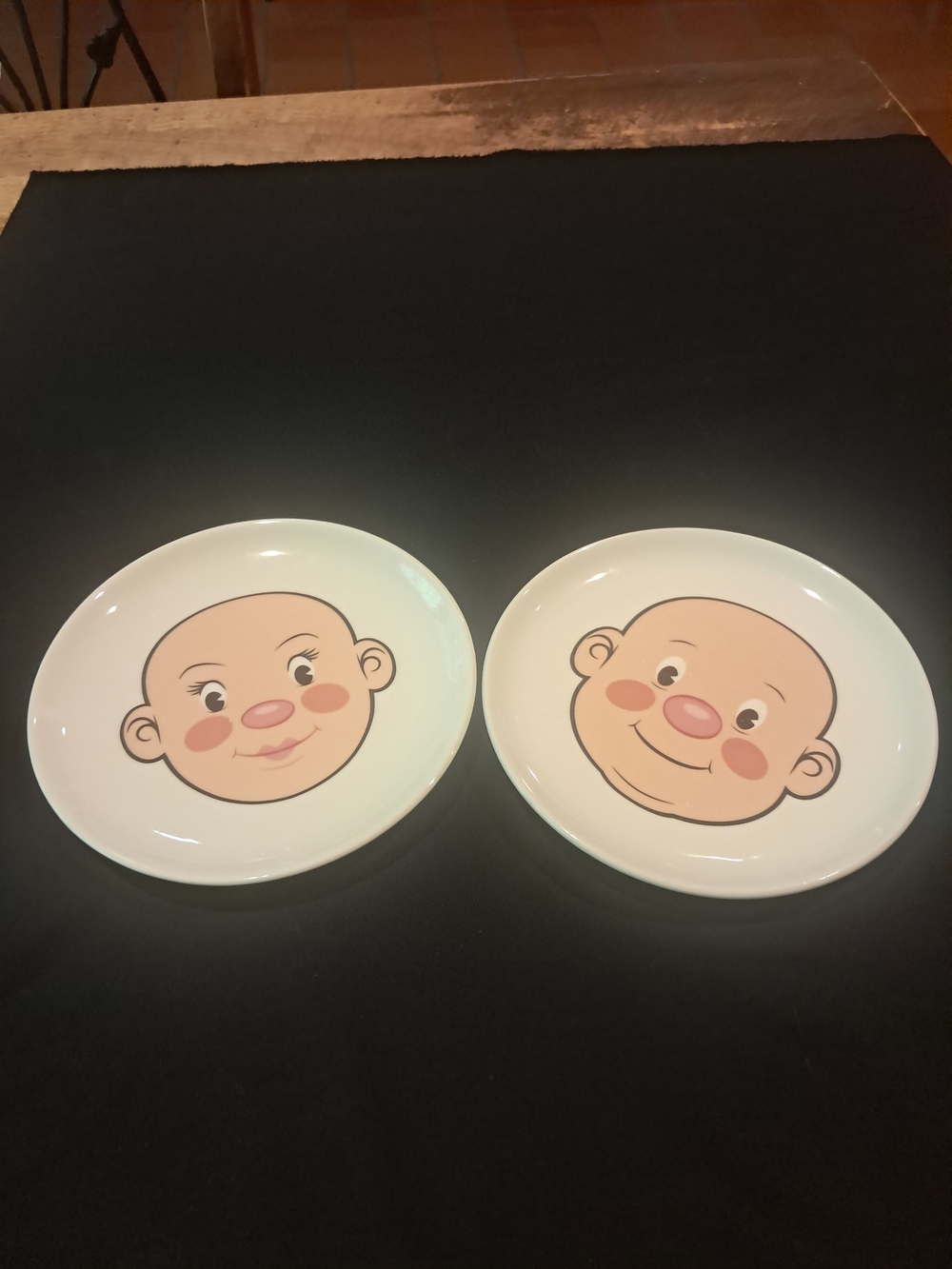 Whimsical Plays With His Food Fred Plates